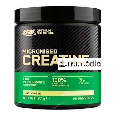 OPTIMUM NUTRITION MICRONISED CREATINE POWDER 187G UNFLAVOURE OPTIMUM NUTRITION