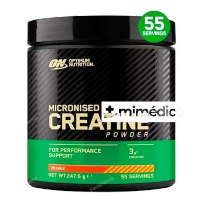 OPTIMUM NUTRITION MICRONISED CREATINE POWDER 247.5G BLUE RAS OPTIMUM NUTRITION