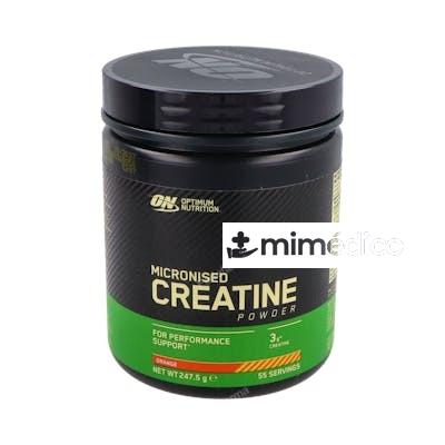 OPTIMUM NUTRITION MICRONISED CREATINE POWDER 247.5G ORANGE OPTIMUM NUTRITION
