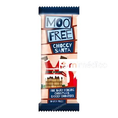 MOO FREE BARRITA DE PAPA NOEL DE CHOCOLATE SIN GLUTEN 32G MOO FREE