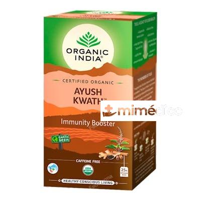 ORGANIC INDIA AYUSH KWATH INFUSION AYURVEDICA 25 BOLSAS ORGANIC INDIA