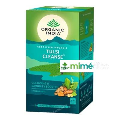 ORGANIC INDIA TULSI CLEANSE INFUSION AYURVEDICA 25 BOLSAS ORGANIC INDIA