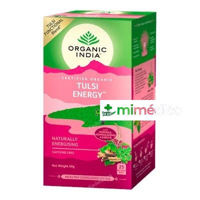 ORGANIC INDIA TULSI ENERGY INFUSION AYURVEDICA 25 BOLSAS ORGANIC INDIA