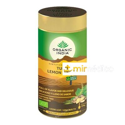 ORGANIC INDIA TULSI LEMON GINGER INFUSION AYURVEDICA 100 GR ORGANIC INDIA