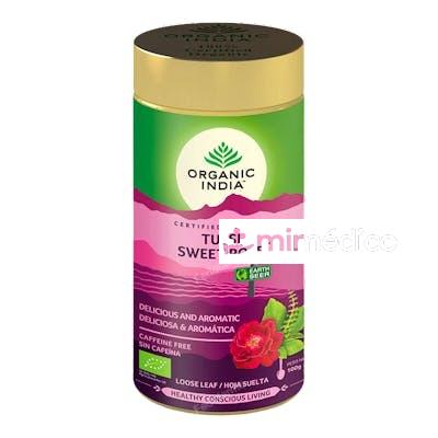 ORGANIC INDIA TULSI SWEET ROSE INFUSION AYURVEDICA 100 GR ORGANIC INDIA