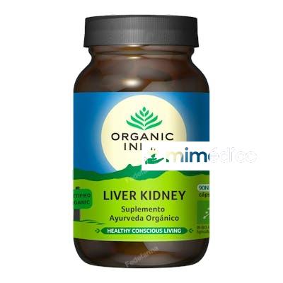 ORGANIC INDIA LIVER KIDNEY SUPLEMENTO AYURVEDA ORGANICO 90 V ORGANIC INDIA