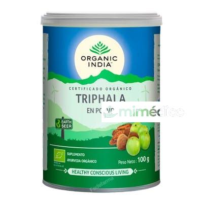 ORGANIC INDIA TRIPHALA EN POLVO SUPLEMENTO AYURVEDA ORGANICO ORGANIC INDIA
