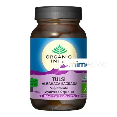 ORGANIC INDIA TULSI SUPLEMENTO AYURVEDA ORGANICO 90 VEG CAPS ORGANIC INDIA