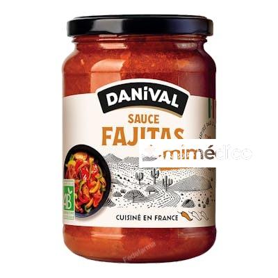 DANIVAL SALSA PARA FAJITAS BIO 350G DANIVAL