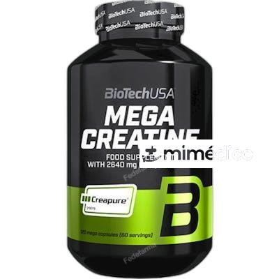 BIOTECHUSA MEGA CREATINE 120 CAPS BIOTECHUSA