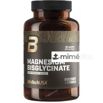BIOTECHUSA MAGNESIUM BISIN GLUTENLYCINATE 90 CAPS BIOTECHUSA