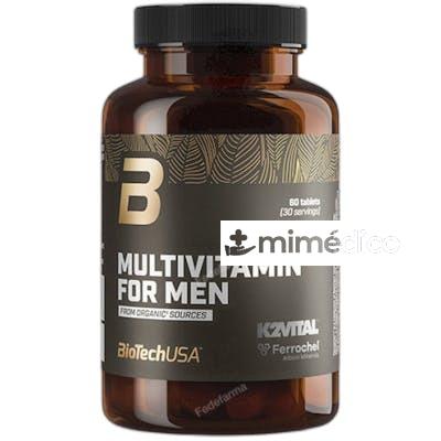 BIOTECHUSA MULTIVITAMIN FOR MEN FROM ORGANIC SOURCES 60 TBL BIOTECHUSA