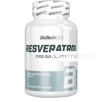 BIOTECHUSA RESVERATROL 60 CAPS BIOTECHUSA