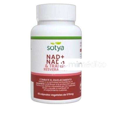 SOTYA NAD TRANS-RESVERATROL 60 CAPS SOTYA