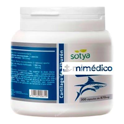SOTYA CARTILAGO DE TIBURON 870 MG 300 CAPS SOTYA