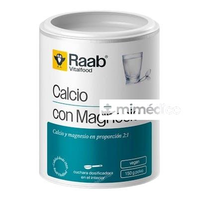 RAAB VITALFOOD CALCIO CON MAGNESIO POLVO 150GR RAAB VITALFOOD