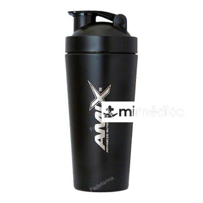 AMIX BATIDORA METALICA 739 ML NEGRO AMIX