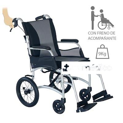 AYUDAS SILLA DE ALUM. NO AUTOPROPULSABLE ERGO TRANSIT 43 AYUDAS TECNO DINAMIC