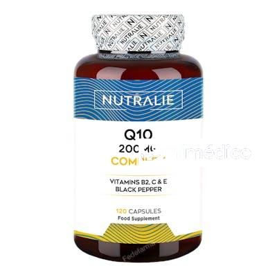 NUTRALIE Q10 COMPLEX 250MG VITAMINA C E Y B2 120CAP. NUTRALIE