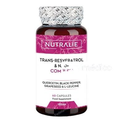 NUTRALIE TRANS RESVERATROL Y NAD COMPLEX 686MG 60CAP. NUTRALIE