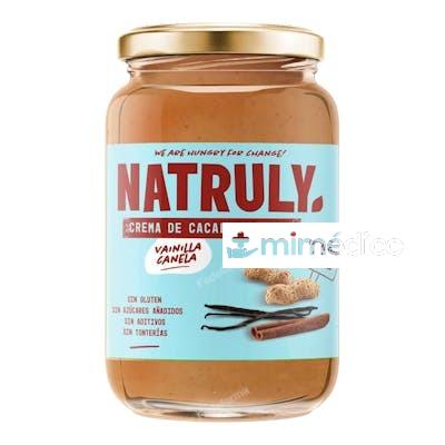 NATRULY CREMA DE CACAHUETE DE VAINILLA Y CANELA 500GR NATRULY