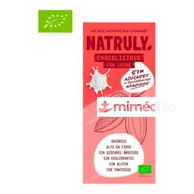 NATRULY TABLETA BIO CHOCOLATE CON LECHE 85GR NATRULY