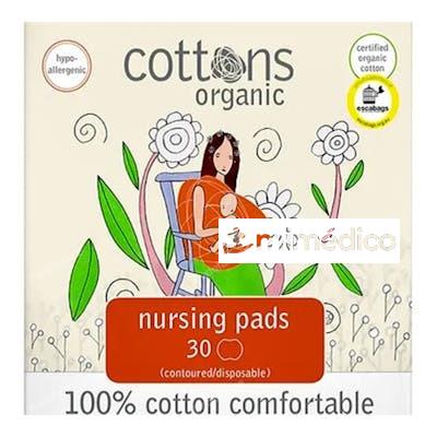 COTTONS ORGANIC 100 ALGODON DISCOS DE LACTANCIA COTTONS