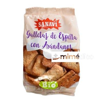 SANAVI GALLETAS DE ESPELTA Y ARANDANOS BIO 200 GR SANAVI