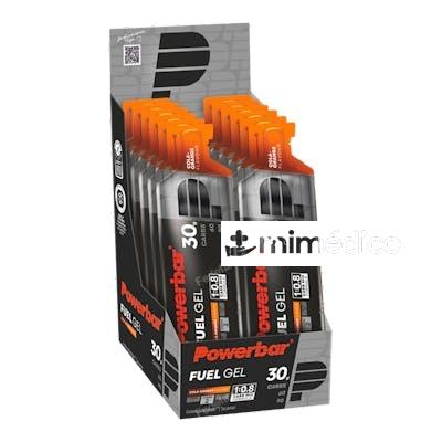 POWERBAR BLACK LINE FUEL GEL 30 COLA ORANGE 12 UDS POWER BAR