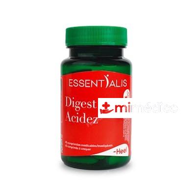 ESSENTIALIS DIGEST ACIDEZ 45 COMP. MASTICABLES HEEL
