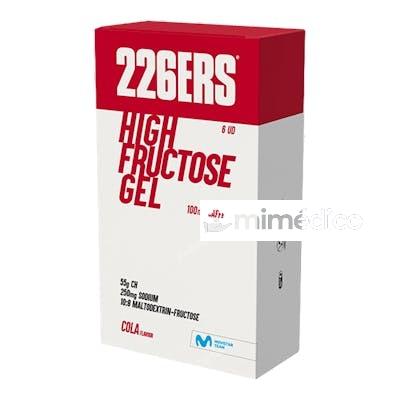 226ERS ESTUCHE 6UD HIGH FRUCTOSE GEL 80GR CAFFEINE COLA 100M 226ERS