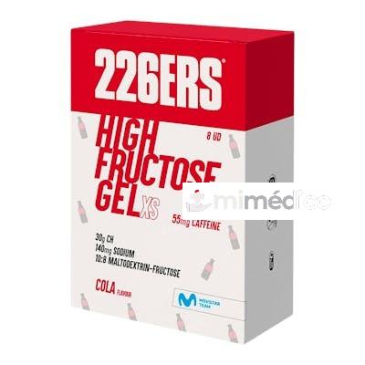 226ERS ESTUCHE 8UD HIGH FRUCTOSE GEL 44GR CAFFEINE COLA 55MG 226ERS