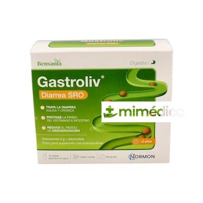 GASTROLIV DIARREA SRO 10 SOBRES BENSANIA