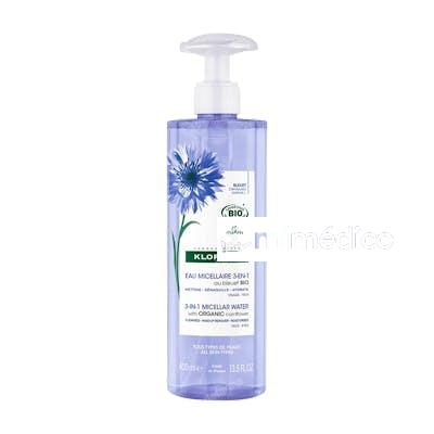 KLORANE AGUA MICELAR AL ACIANO DESMAQUILLANTE 3 EN 1 400 ML KLORANE