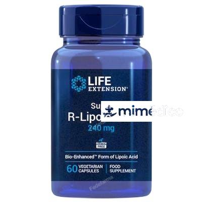 SUPER R-LIPOIC ACID 240 MG 60 VEG CAPS LIFE EXTENSION