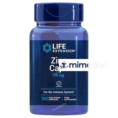 ZINC CAPS 15 MG 150 VEG CAPS LIFE EXTENSION