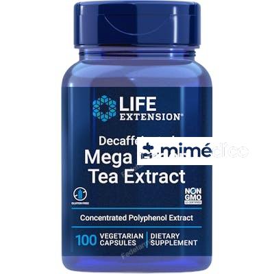 MEGA GREEN TEA EXTRACT 100 VEG CAPS LIFE EXTENSION