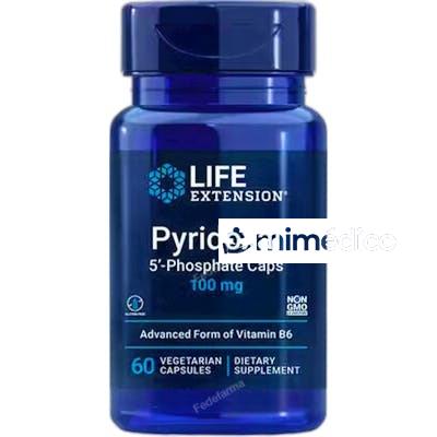 PYRIDOXAL 5 PHOSPHATE CAPS 20 MG,150 VEG CAPS LIFE EXTENSION