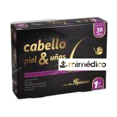 PINISAN CABELLO PIEL Y UNAS 30 DIAS 30 CAPS PINISAN