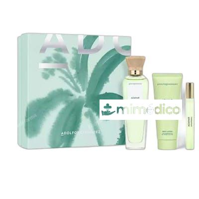ADOLFO DOMINGUEZ AGUA FRESCA AZAHAR ESTUCHE 3 PZ ADOLFO DOMINGUEZ