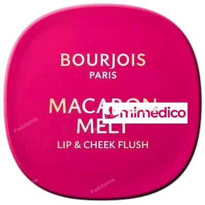 BOURJOIS MACARON MELT COLORETE PARA MEJILLAS Y LABIOS 4PINK BOURJOIS