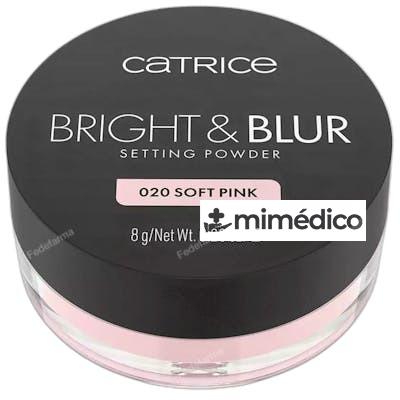 CATRICE BRIGHT BLUR POLVOS FIJADORES SUELTOS 020SOFT PINK CATRICE