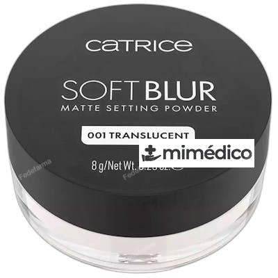 CATRICE SOFT BLUR POLVOS FIJADORES MATIFICANTES 001TRANSLUCE CATRICE