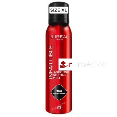 LOREAL PARIS INFAILLIBLE FIJADOR DE MAQUILLAJE SPRAY 150 ML LOREAL PROFESSIONNEL PARIS
