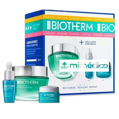 BIOTHERM AQUASOURCE HYALU PLUMP GEL ESTUCHE 3 PZ BIOTHERM