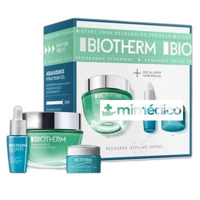 BIOTHERM AQUASOURCE HYALU PLUMP GEL ESTUCHE 3PZ BIOTHERM