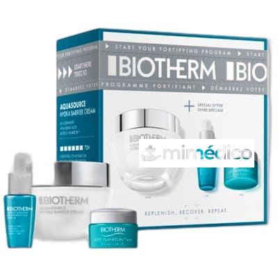 BIOTHERM AQUASOURCE HYDRA BARRIER CREMA ESTUCHE 3 PZ BIOTHERM