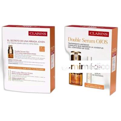 CLARINS DOUBLE SERUM OJOS ESTUCHE 2 PZ CLARINS