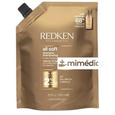 REDKEN ALL SOFT CHAMPU RECARGA 500 ML REDKEN