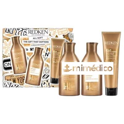 REDKEN ALL SOFT ESTUCHE 3 PZ REDKEN